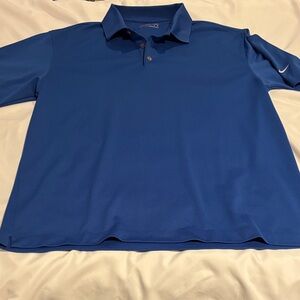 Nike Men's Royal Blue Polo Shirt